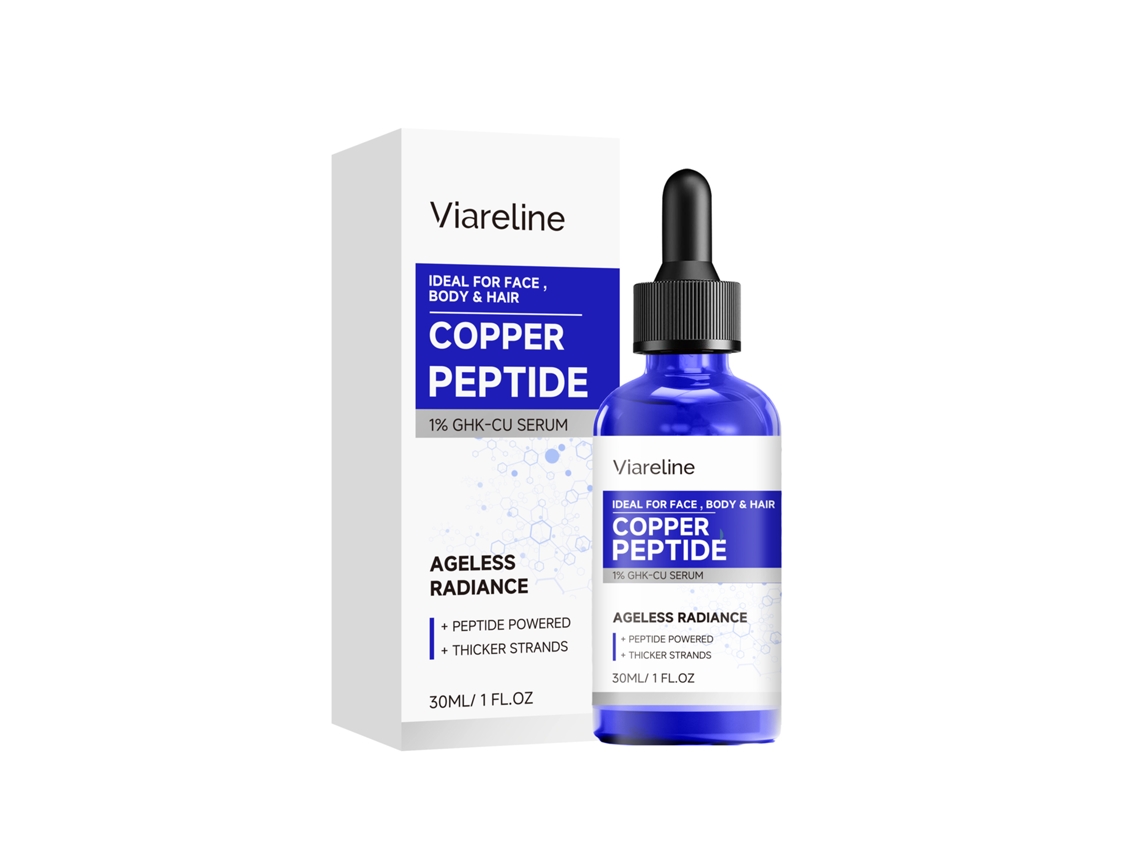 Sérum regenerador de la piel con péptido de cobre