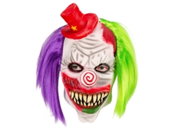 Máscara de látex de payaso divertida para adultos, fiesta de Halloween, juego de rol A-15 Siurn