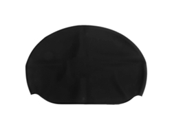 Protector De Casco De Bicicleta Impermeable Con Gel Elástico Cubierta De Lluvia Para Ciclismo Negro