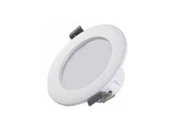 Panel de luz LED apto para ambientes húmedos, construcción íntegramente en aluminio, luz LED empotrada delgada para techo, blanco neutro 4000k
