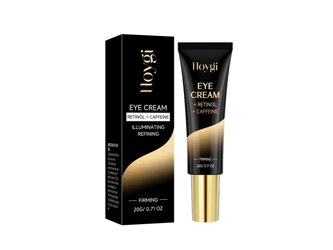 Crema para el contorno de ojos con retinol para reafirmar la piel del rostro.