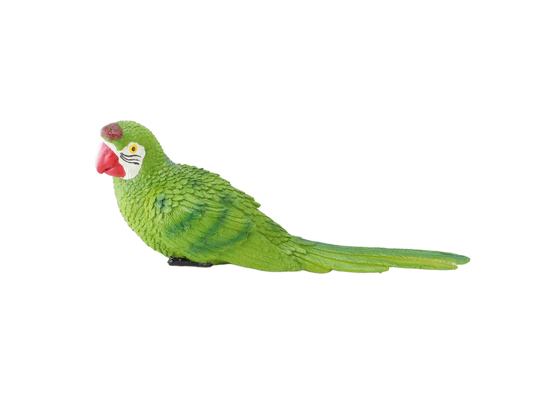 Figura de loro de resina para decoración de jardín y hogar