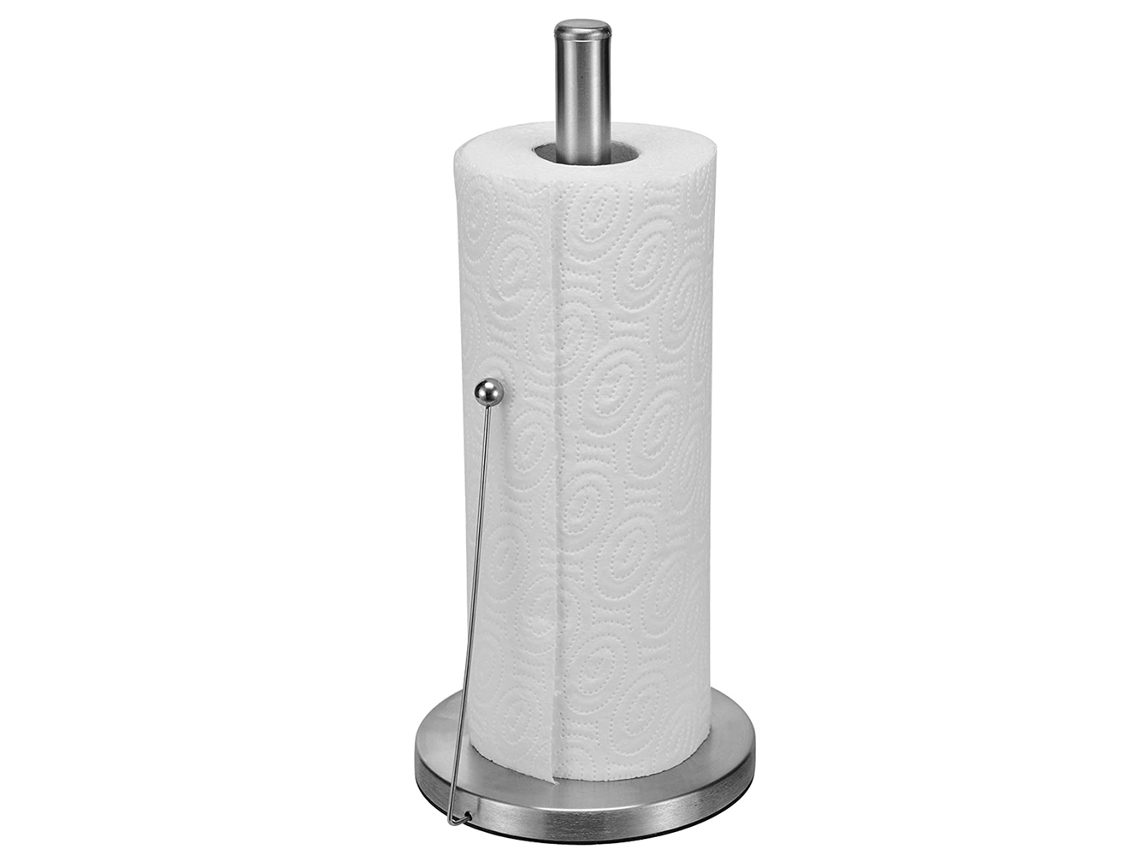 MEOIRUERY Soporte para rollo de cocina acero inoxidable portarrollos de papel