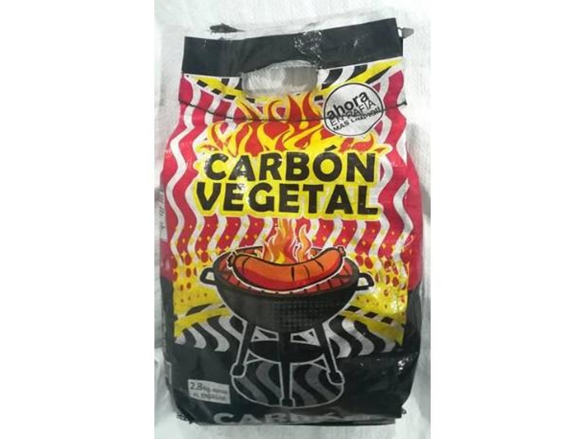 Carbon vegetal en saco de rafia 2.8 kg ref 00003