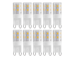 2026-10pcs Bombillas Led G9 Base Cerámica 2w 16led Para Lámparas De Techo Pared Iluminación Hogar 230v