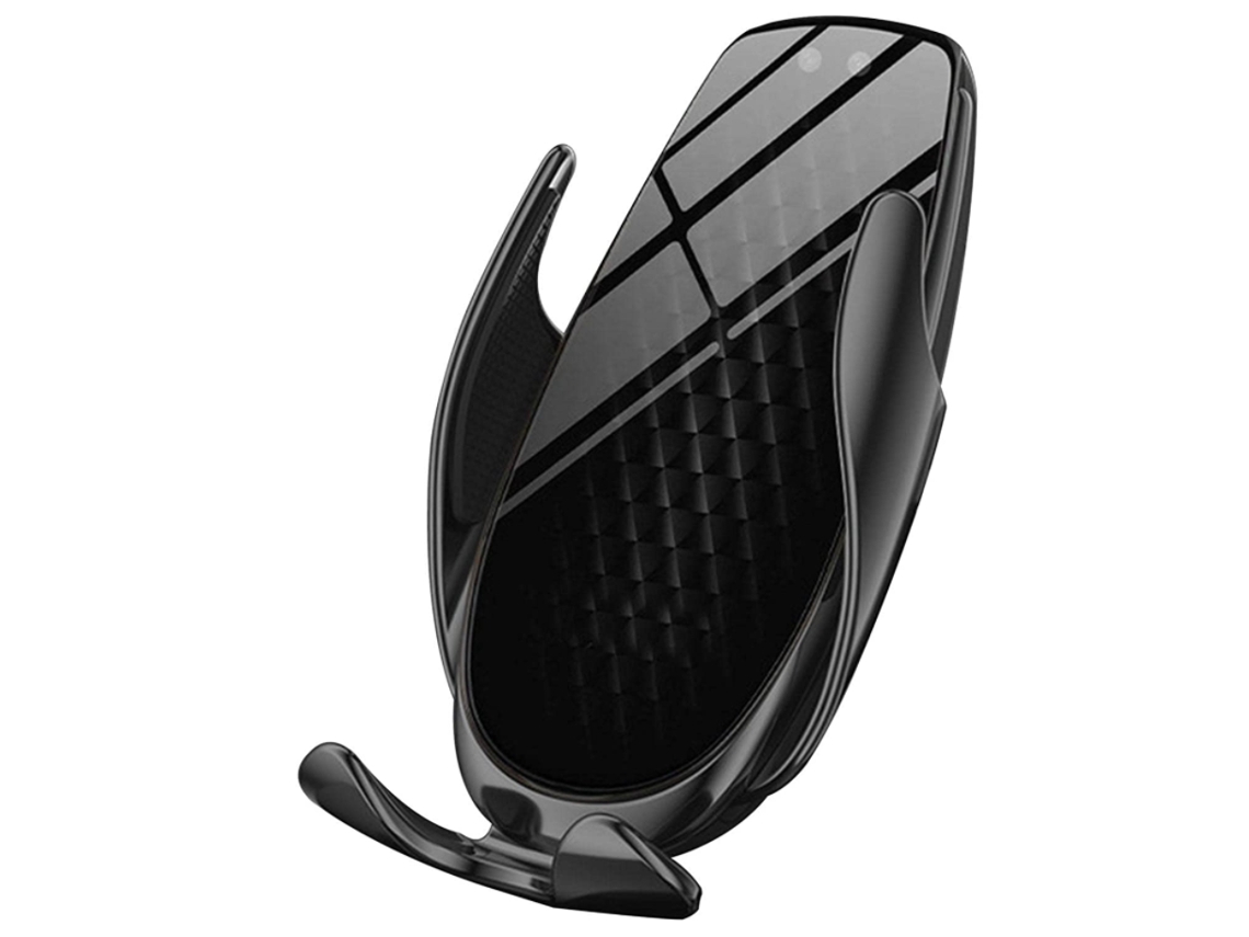 Cargador Carro Sem Indução Saída YIZHOOD Negro