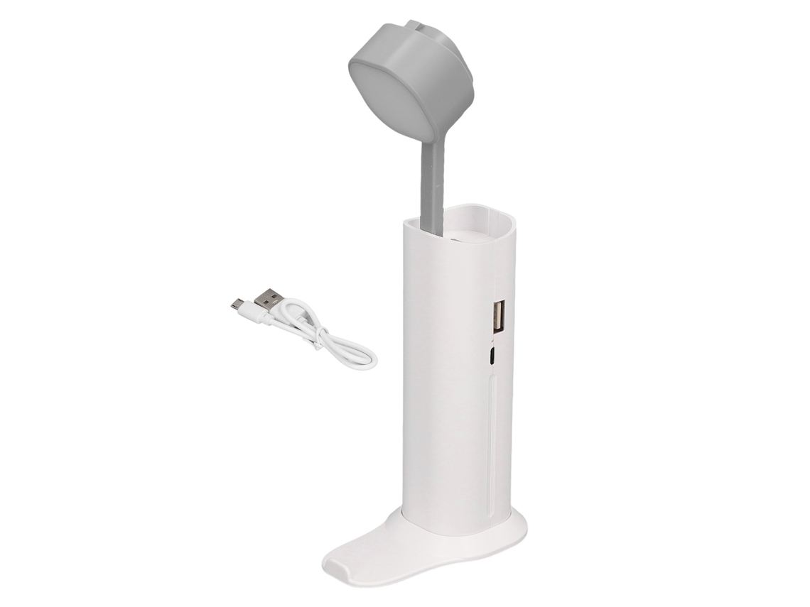 Lámpara de oficina portátil 2026 con protección ocular, mini linterna LED, carga USB de 1200 mAh, luz de lectura para dormitorio y uso en exteriores.