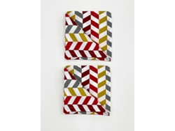 Conjunto 2 Servilletas ILMH BY I LOVE MY HOME 45x45cm - Estampado Espiga