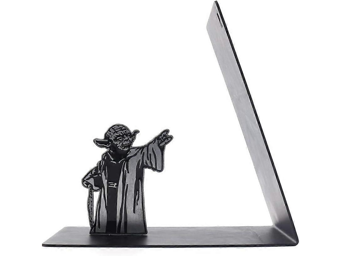 Rebe-soporte De Libros Metálico Resistente Premium En Negro Forma De L Para Oficina, Regalo Creativo Para Papá Y Amante