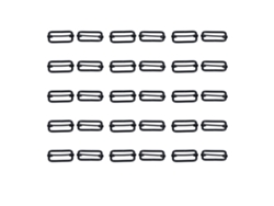 Hebilla De Metal De 45 Mm, 30 Piezas, Hebilla Para Correas De Bolsos Y Carteras.