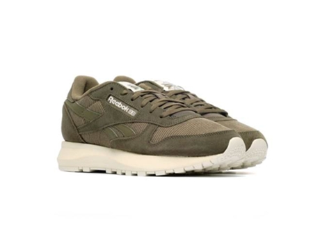 Zapatillas de Mujer REEBOK Classic Sp Piel Verde (36)