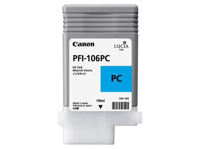 Tinta Original CANON PFI-106 Cian Foto