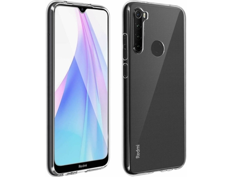 Carcasa y Protector de Cristal Templado Xiaomi Redmi Note 8T AVIZAR PACK-360-CL-N8T Gris