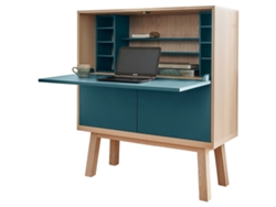 Grande Escritorio MON PETIT MEUBLE FRANÇAIS de Madera Con Almacenamiento 120 cm de Ancho