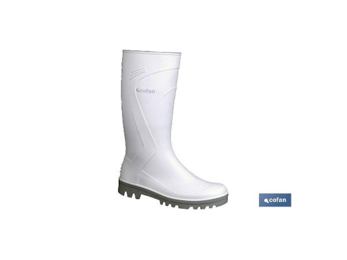 Bota agua pvc blanca talla 45