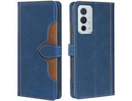 Funda OnePlus 9RT 5G HFS-HOUSE Couro Pu (Azul)