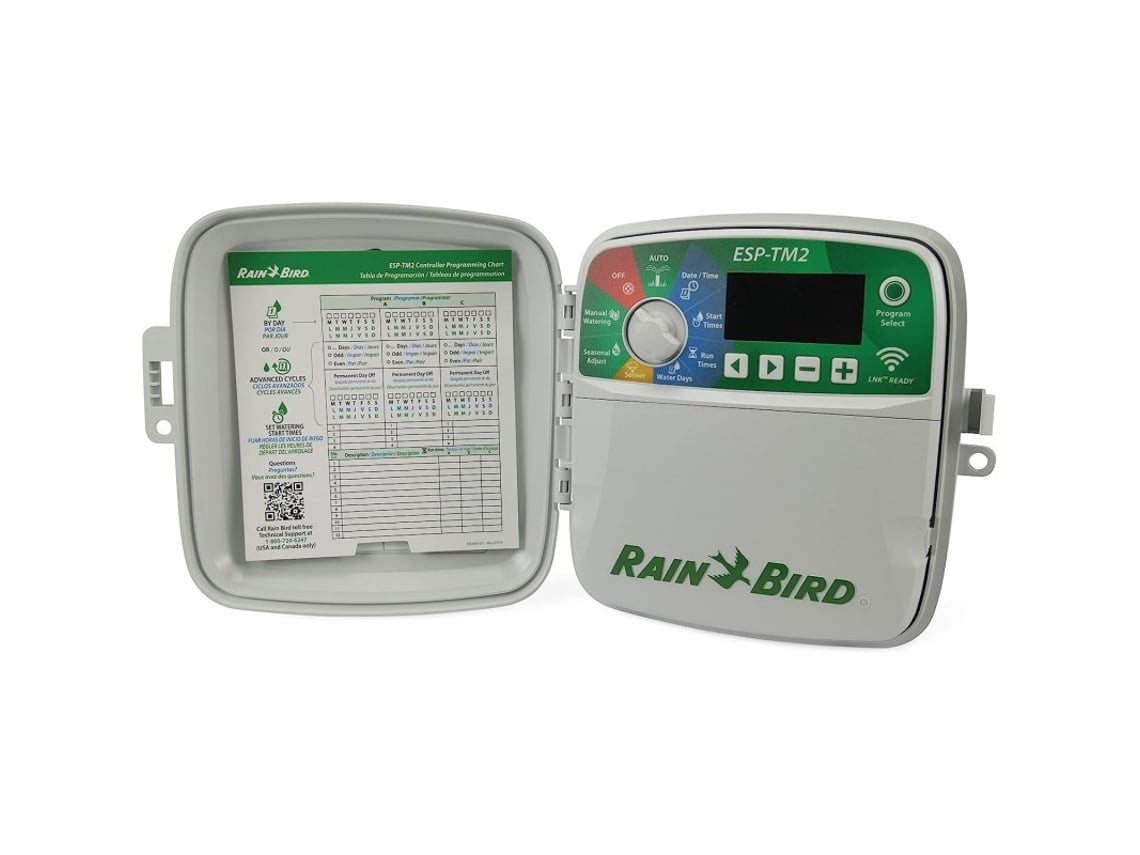 Programador Riego Eléctrico RAIN BIRD Esp-Tm2 12 Zonas Exterior RAIN BIRD
