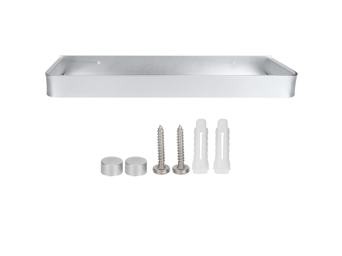 Estantería de pared para baño de 40 cm, multifuncional.