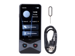 Traductor de chat con IA, 137 idiomas, 1 GB de RAM, 16 GB de ROM, pantalla IPS de 3,7 pulgadas.