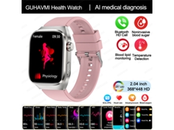 Reloj inteligente médico MDUG con inteligencia artificial para el diagnóstico de órganos internos (rosa)