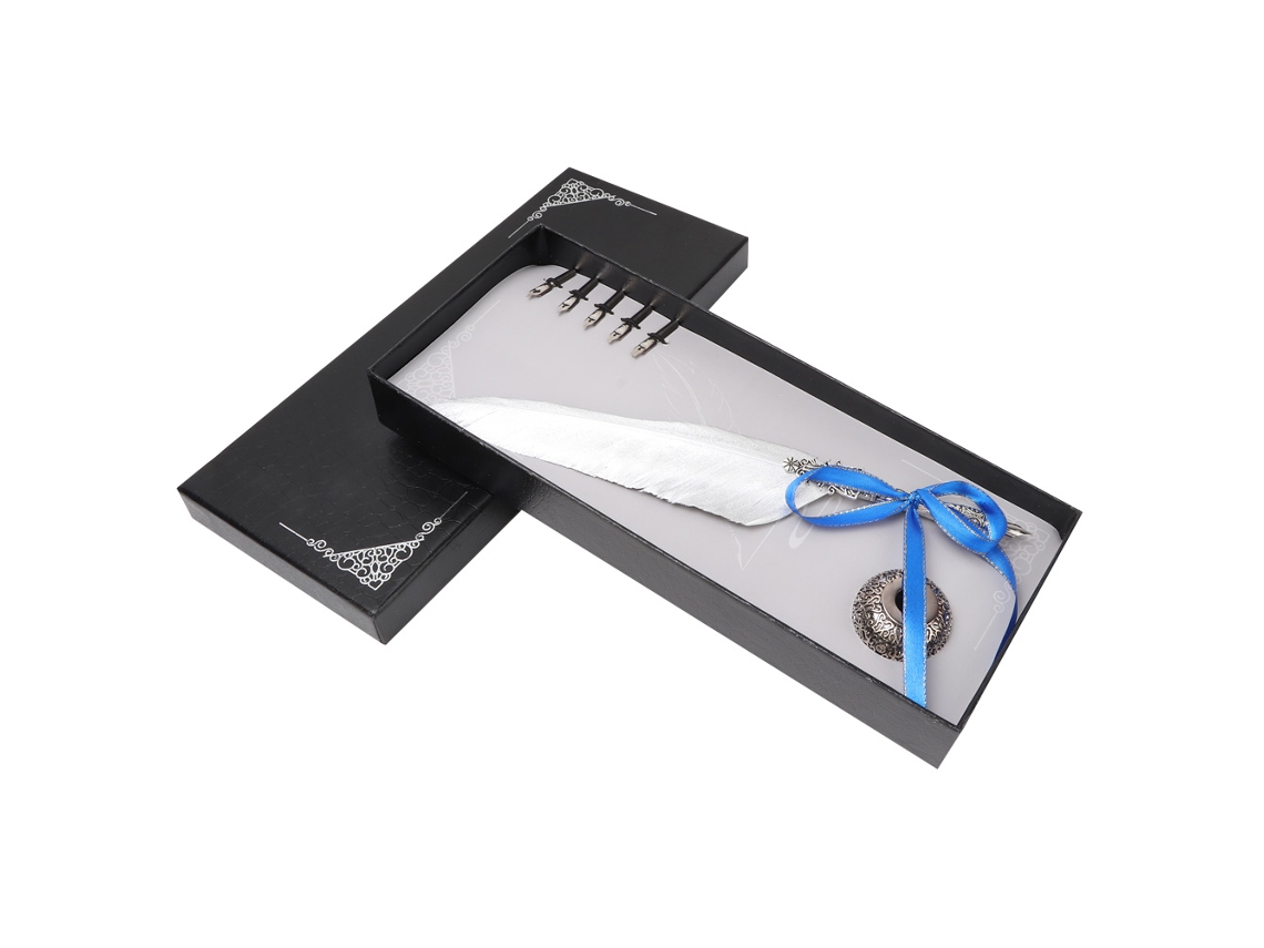 Juego de pluma estilo vintage, ideal para regalar.