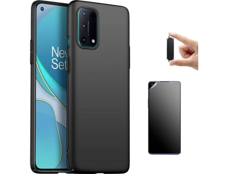 Funda + Protector de Pantalla + Soporte Magnético Oppo A54 5G Turtleshell Negro