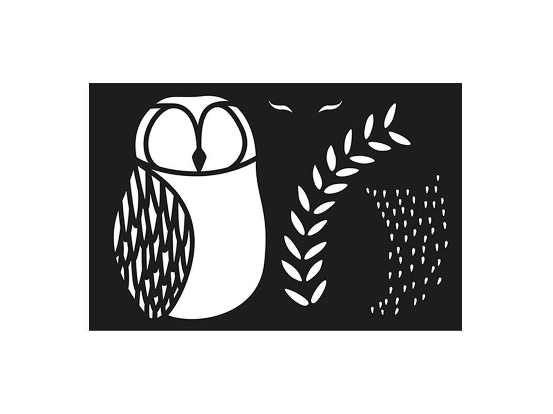 Plantilla de plástico Búho