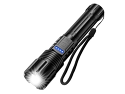 Antorcha Mini linterna compacta Linternas tácticas resistentes al agua con lúmenes altos Mini linterna para uso de emergencia en exteriores Negro YEMAESRE