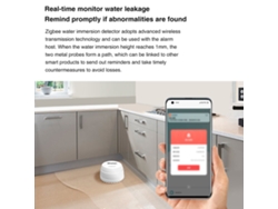 Rebe-detector De Fugas De Agua Inteligente Con Sensor De Inundación Para Hogar, Notificaciones A Través De App Tuya Zigbee