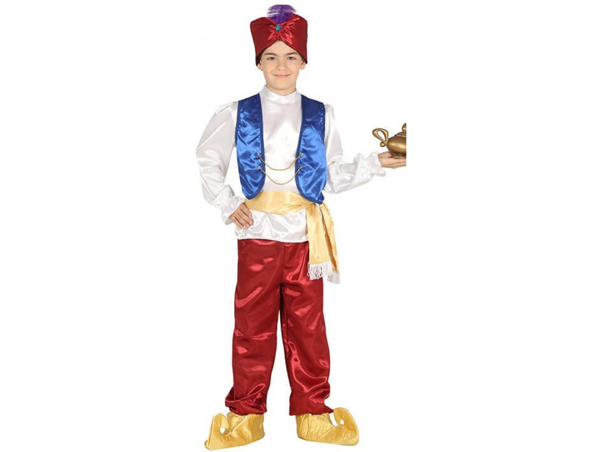 Disfraz de Niño DISFRAZZES Genio De La Lám (Talla: 10 a 12 años)