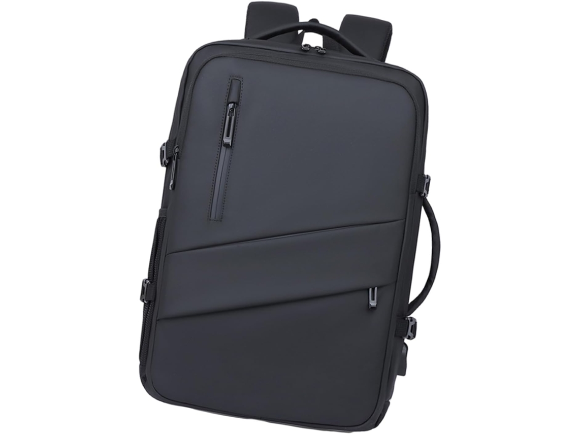 Mochila De Viaje Para Portátil Resistente Al Agua Con Puerto De Carga Usb Para Hombres Y Mujeres.