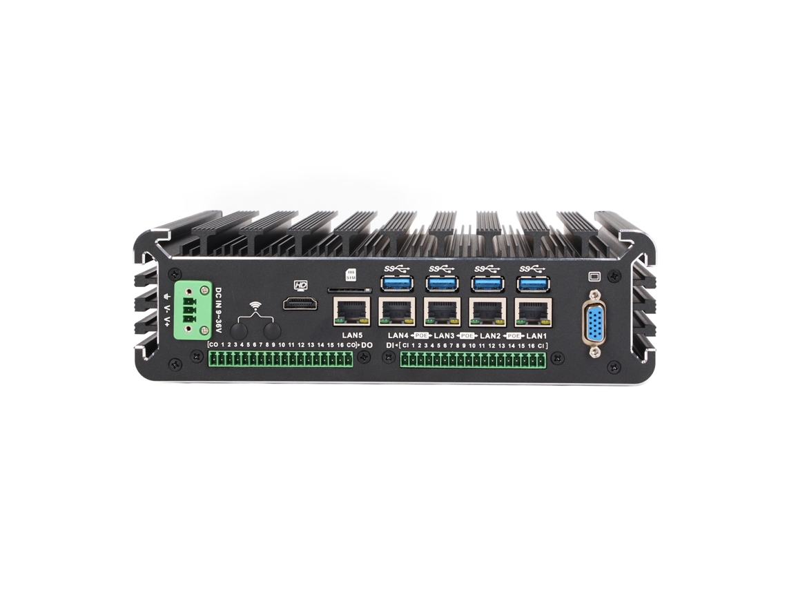 Ordenadores industriales PoE de 16 bits con aislamiento mediante optoacoplador