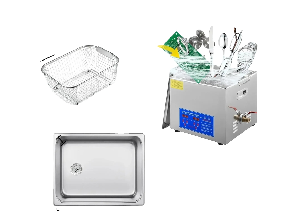 Limpieza ultrasónica, control digital, limpieza de alta eficiencia, 15L OEM