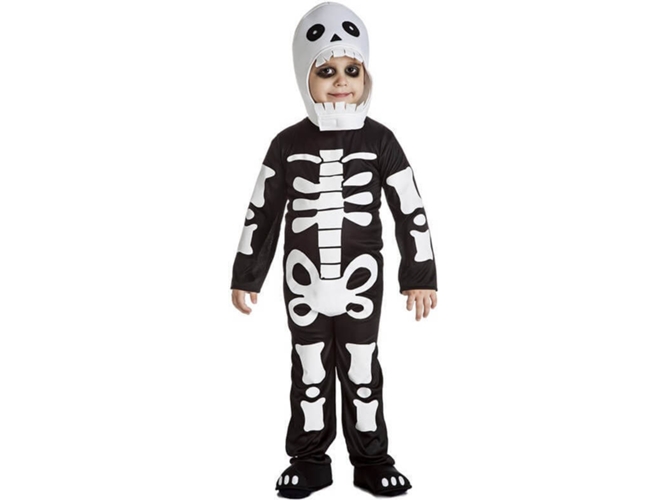 Disfraz de Niño DISFRAZZES Esqueleto (Talla: 7 a 9 años)