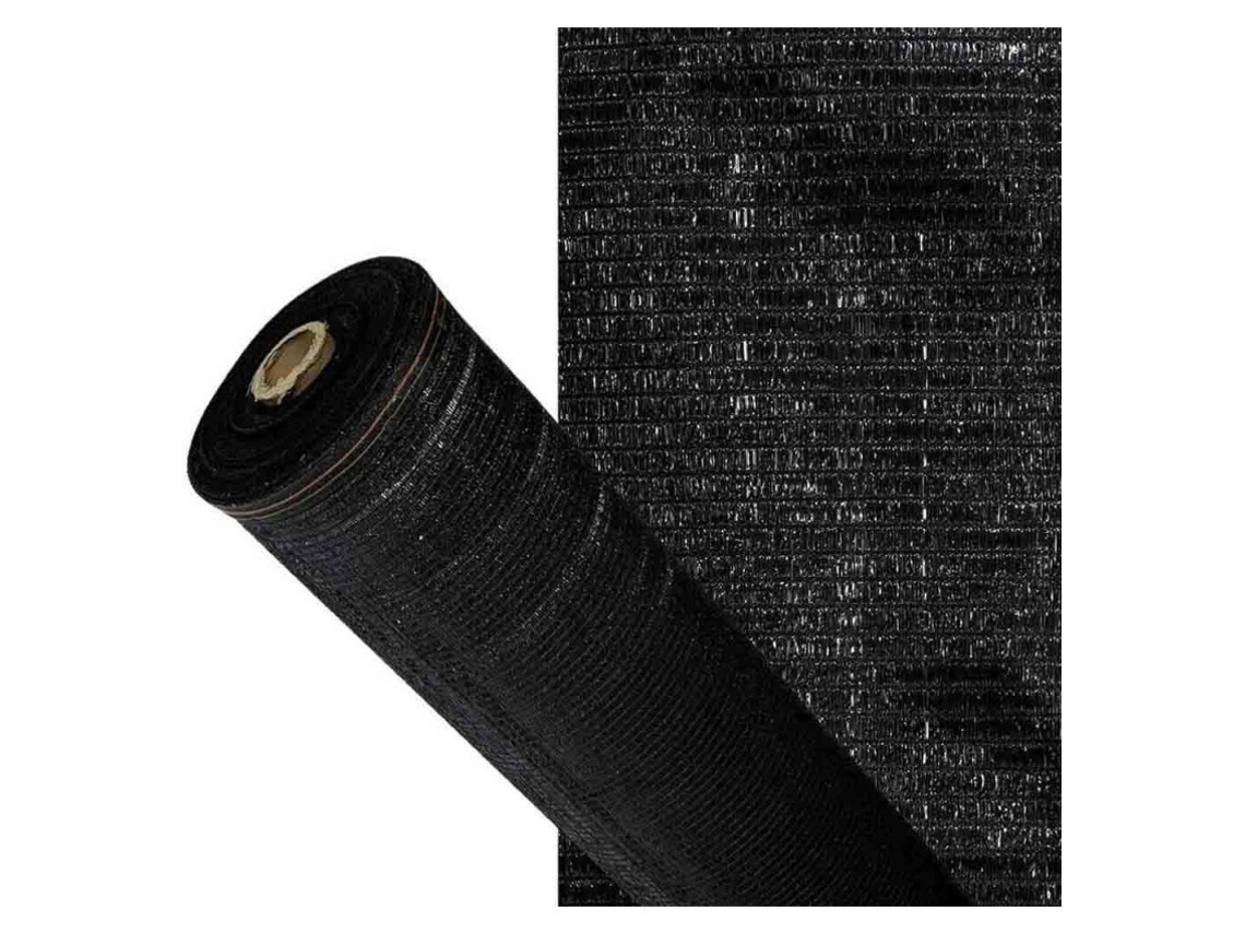 Malla Red De Plástico Para Balcones Y Terrazas Negra 2X10M Resistente LA BOLATA