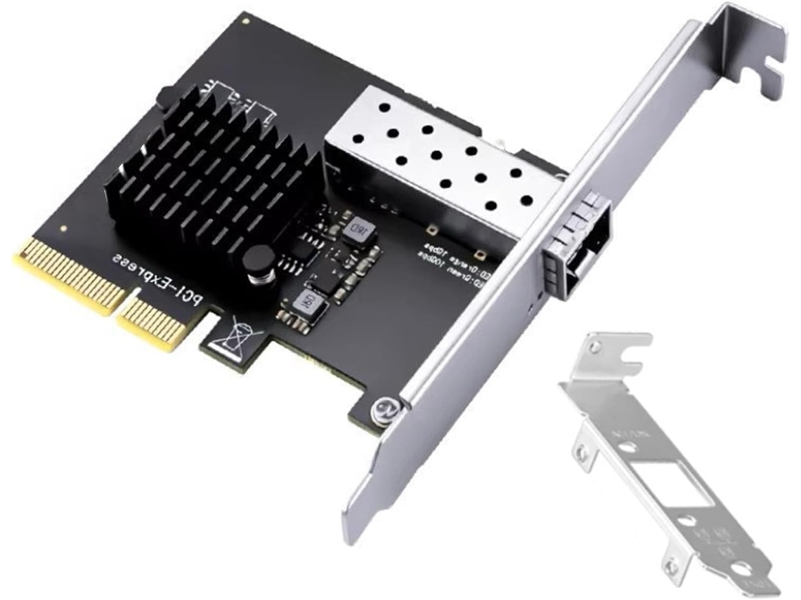 Tarjeta Ethernet Pcie A Rj45 De 10 Gbps Para Estaciones De Trabajo Y Servidores Con Conexión Estable.