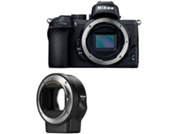 Kit Cámara Mirrorless NIKON Z50 + Adaptador de montaje FTZ