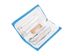 Juego De Disección De Acero Inoxidable De 7 Piezas, Herramientas De Laboratorio Para Estudiantes De Biología