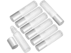 Lot De 8 Frascos Roll-on En Verre 10ml Anti-dérapants, Y Impermeables Pour Huiles Essentielles, Voyage