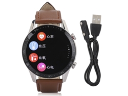 Pulsera Inteligente Con Pantalla Redonda De 1.3 Pulgadas, Monitor De Frecuencia Cardíaca, Monitor De Sueño Y Reloj Deportivo