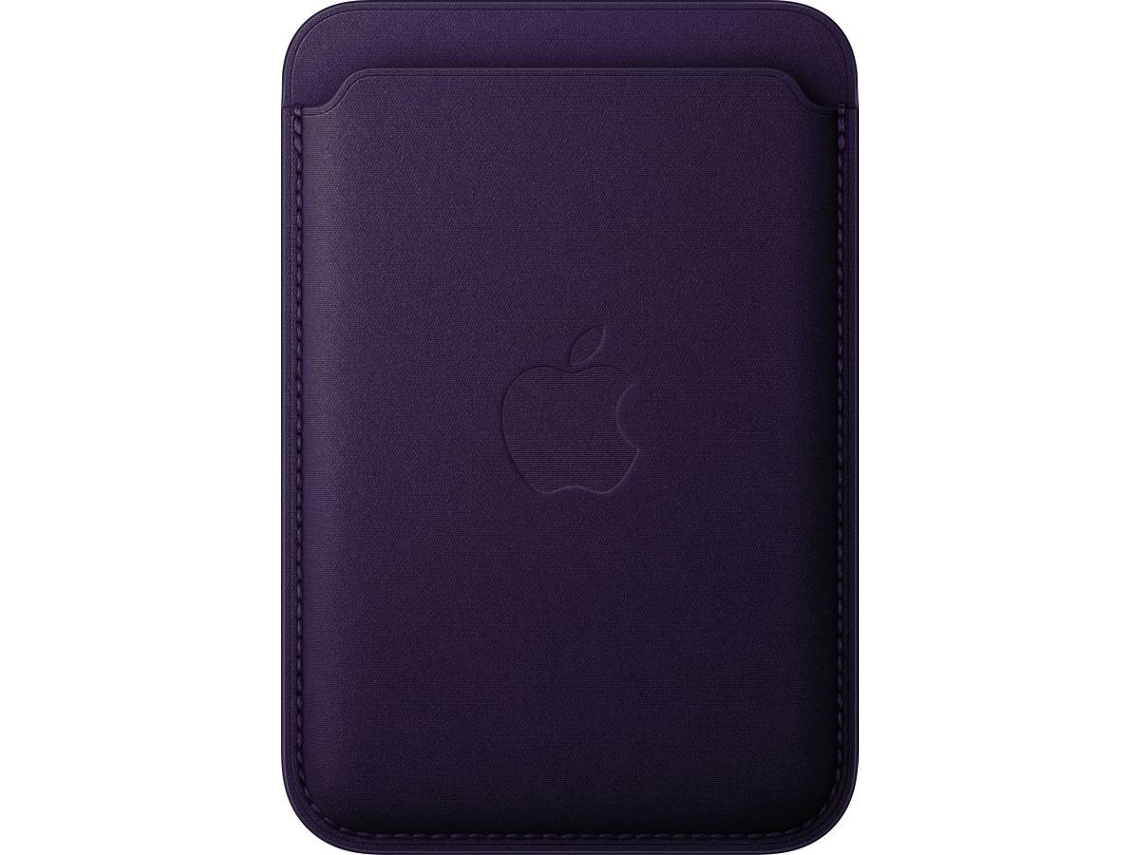 Funda APPLE FineWoven Wallet con MagSafe para iPhone 16 (BlackBerry)