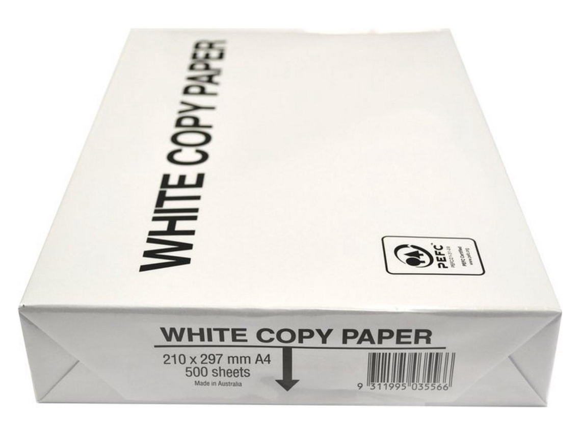 Risma Di Carta A4 Da 500 Fogli, 80gr, Bianco
