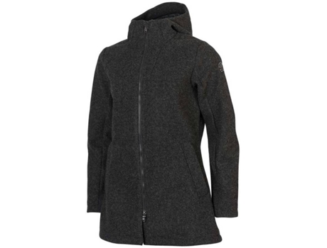 Abrigo para Mujer TERNUA Casaco Navaho Negro para Montaña (L)