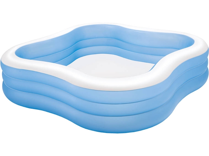 Piscina Hinchable Infantil Wave INTEX (1215l - 229x229x56cm)