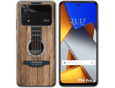 Carcasa para Xiaomi Poco M4 Pro 4G TUMUNDOSMARTPHONE Dibujos Madera 11 Multicolor