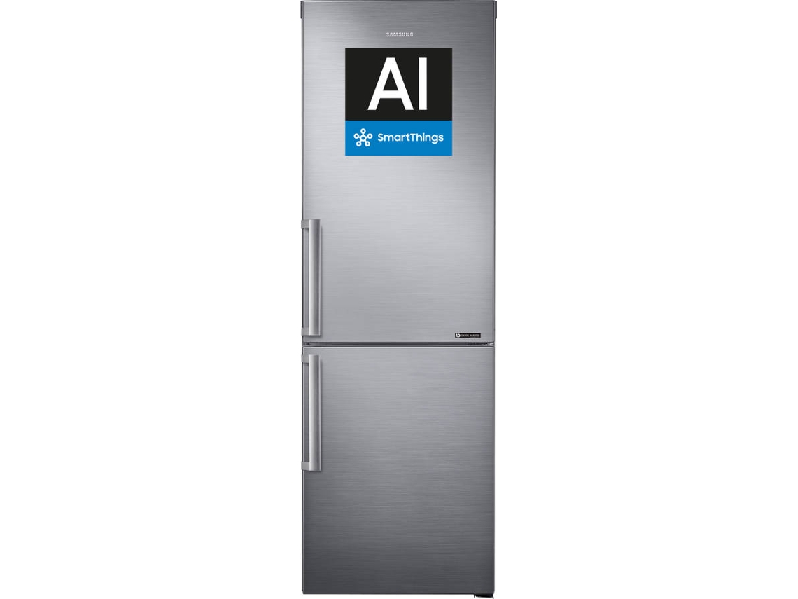 Frigorífico Combi SAMSUNG RB33J3515S9 (No Frost - 185 cm - 339 L - Inoxidable)