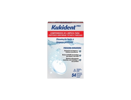Pastillas de Limpieza KUKIDENT X54