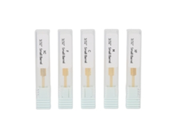 KKML-5 Brocas de acero de tungsteno para uñas, ideales para manicura, pedicura, pulido y lijado. Color dorado.