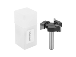 2026velora-cabeça De Fresamento Para Aplanar Tábuas Spoilboard 3 Lâminas Cabo 6.35mm Cortador De Espiga T