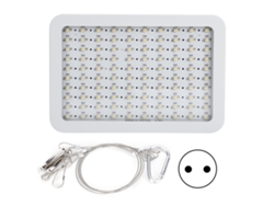 Lámpara de cultivo LED de 1000 W y 100 LED para plantas, enchufe europeo 85-265 V